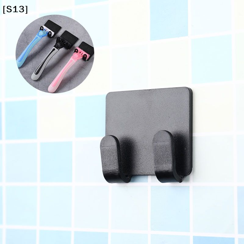 2pcs Punch Free Razor Holder t - Men'S Accessories Rack 评论和价格