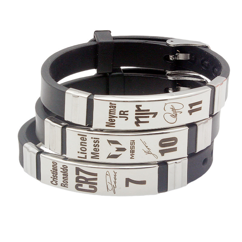 Lionel Messi Cristiano Ronaldo - Men'S Accessories Jewelry Bracelet 评论和价格