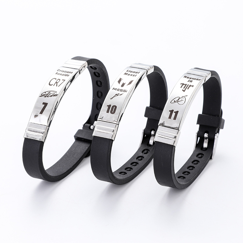 Lionel Messi Cristiano Ronaldo - Men'S Accessories Jewelry Bracelet 评论和价格