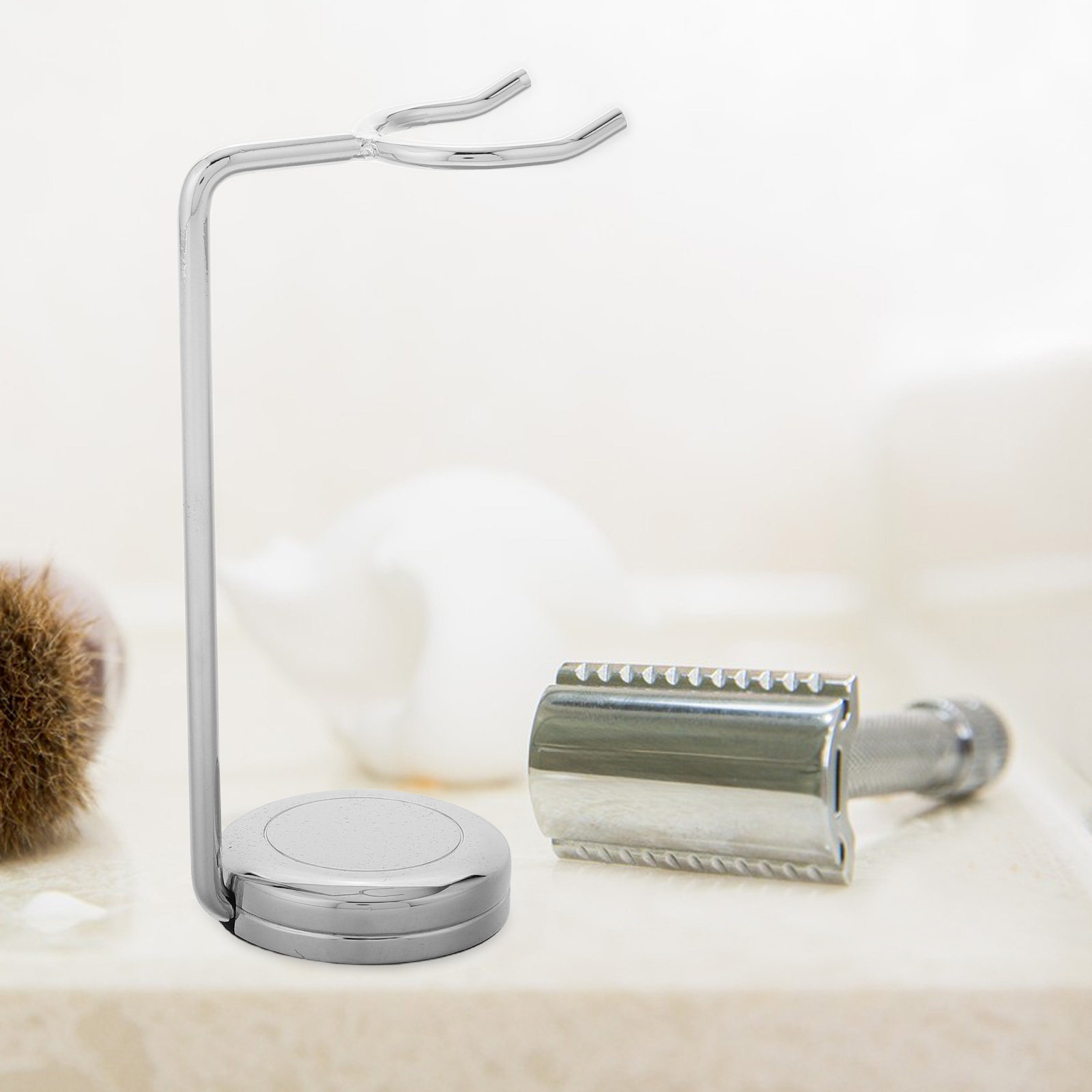 Alloy Mens Shaving Brush Rack  - Men'S Accessories Rack 评论和价格