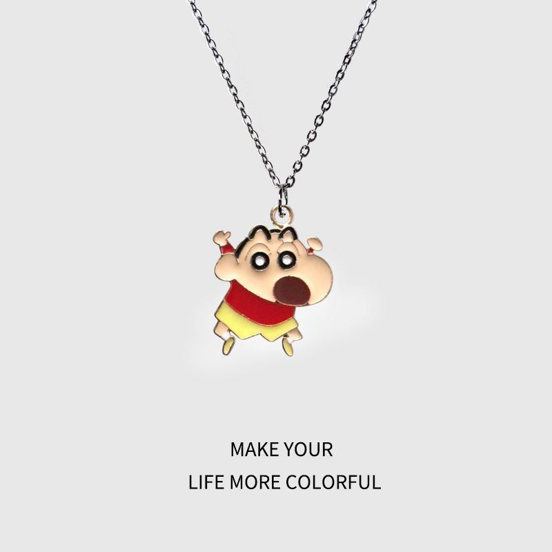 Crayon Shin-chan cartoon neckl - Mens Accessories Style 评论和价格