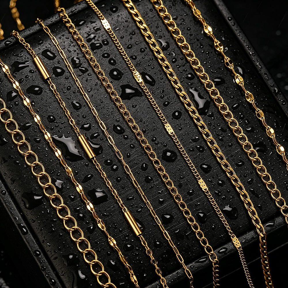 2meter Stainless Steel Lips NK - Men'S Accessories Jewelry Bracelet 评论和价格