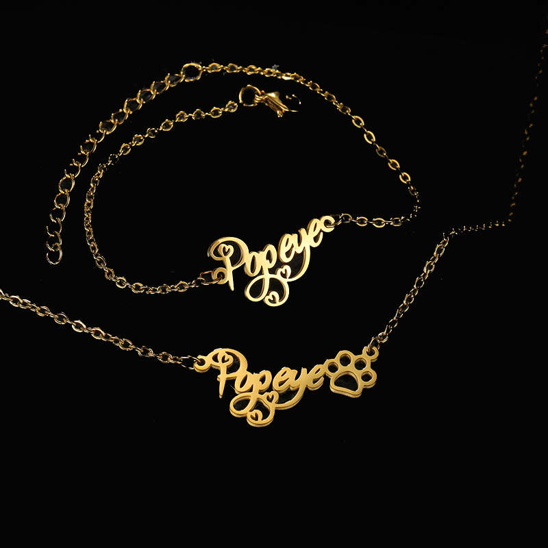 Goxijite Customize Name Neckla - Men'S Accessories Jewelry Bracelet 评论和价格