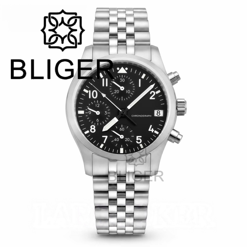 BLIGER Full Black Brushed 38mm - Men'S Accessories Jewelry Bracelet 评论和价格
