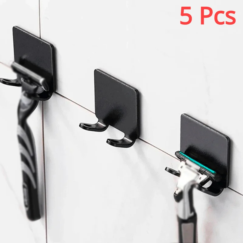 1-5PCS Shaving Razor Holder Al - Men'S Accessories Rack 评论和价格