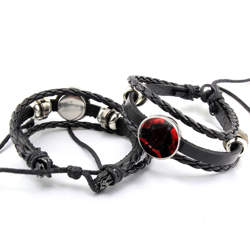Anime Accessories Leather Brac - Men'S Accessories Jewelry Bracelet 评论和价格