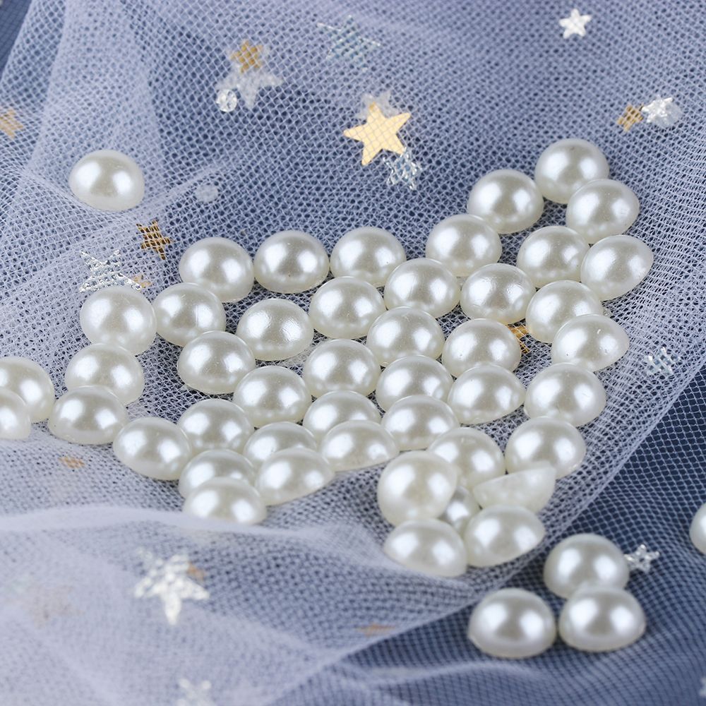 30/50pcs Half Round Pearl Rive - Men'S Accessories Rack 评论和价格